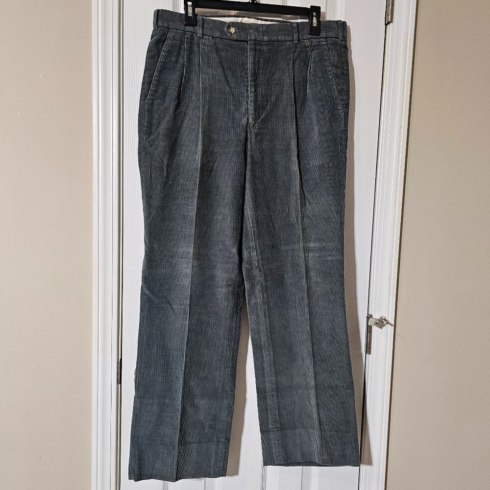 Evan-Picone Green Dress Pants - Mens‎ - 35x30